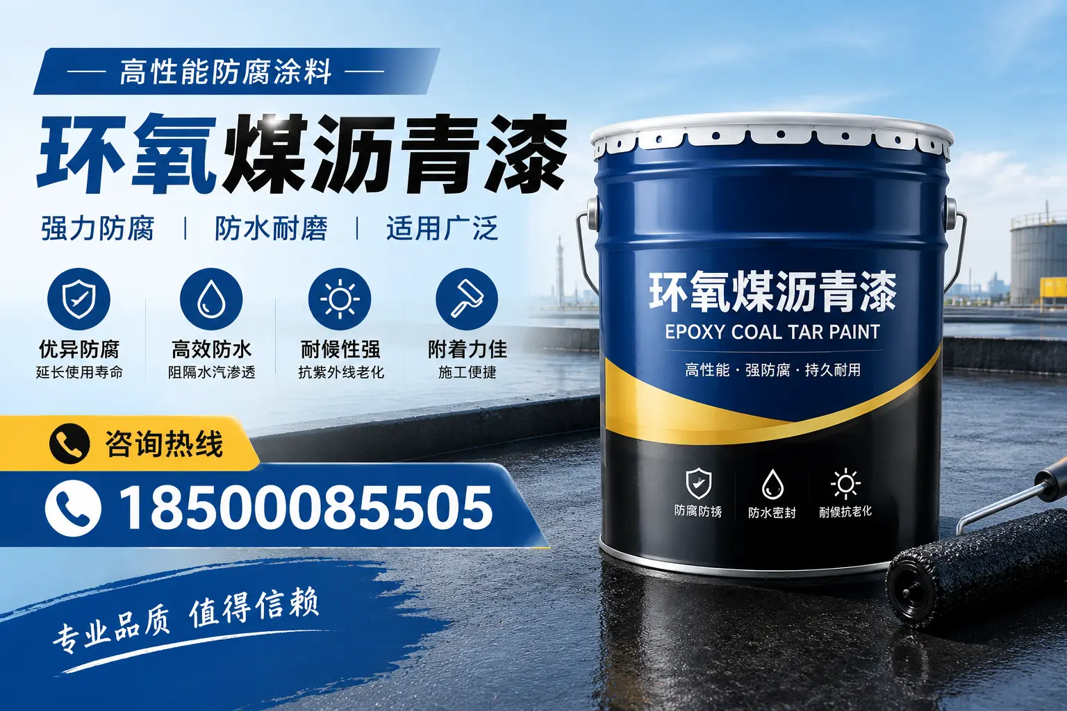 环氧煤沥青漆的主要成分与功能，长治用户深度了解